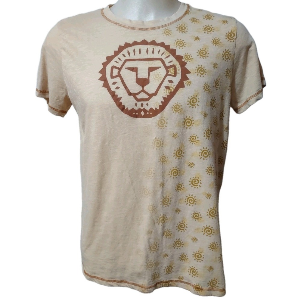 Original Disney Parks Lion King T-shirt Women's Size XL Tan Simba Authentic Crew